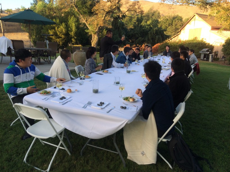 为昆仑万维董事长周亚辉在硅谷举办私人酒会