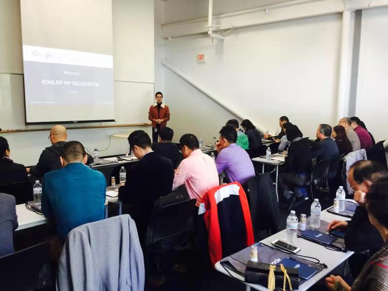 协助科勒集团组织VIP客户赴美国进行创新考察